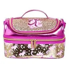 SMIGGLE UNICORN DOUBLE DECKER LUNCH BAG SPARKLES