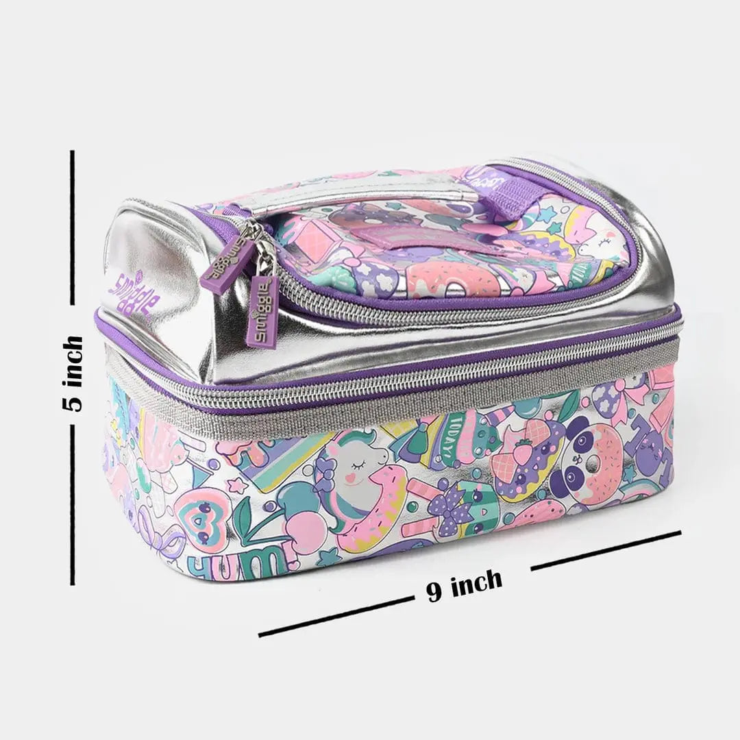 SMIGGLE LIMITLESS DOUBLE DECKER LUNCH BAG SPARKLES