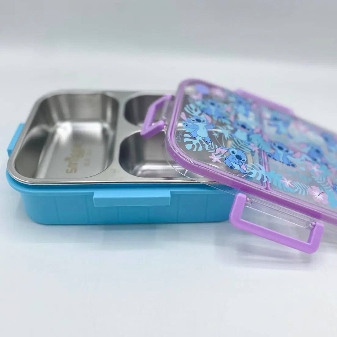 SMIGGLE STAINLESS STEEL TRIO LARGE LUNCH BOX SPARKLES