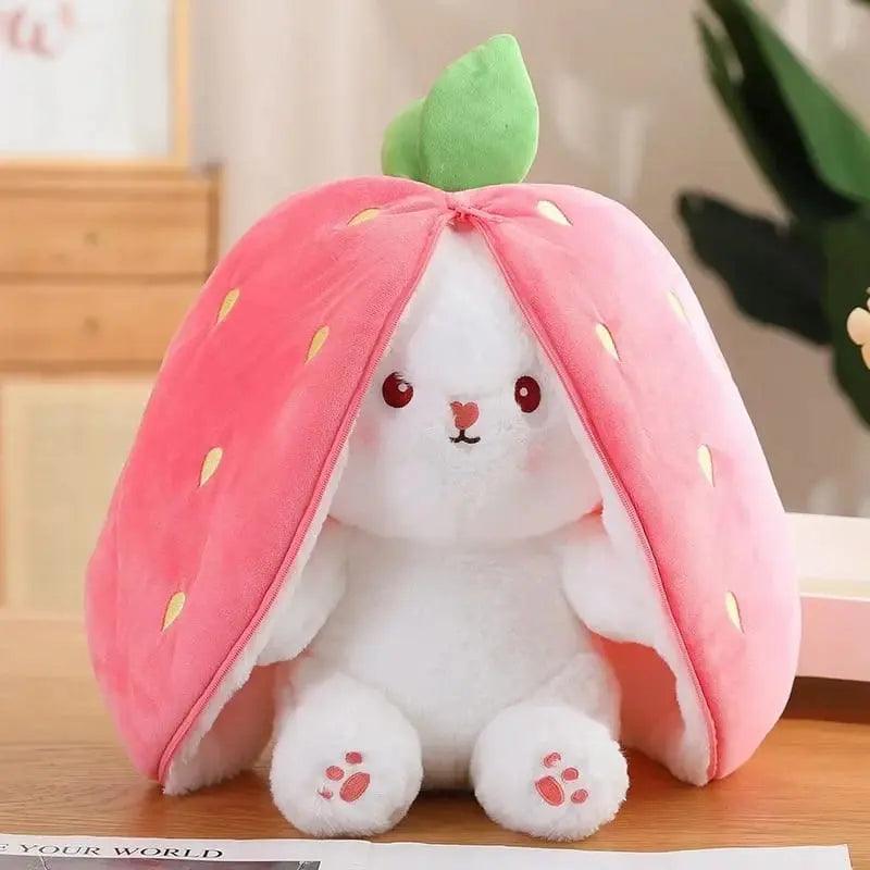 SUPPER SOFT STRAWBERRY RABBIT SOFT TOY SPARKLES