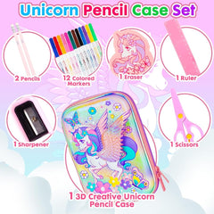 VEST UNICORN STATIONERY SET SPARKLES