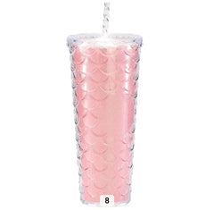 GLITTERY MERMAID SCALES SIPPER SPARKLES