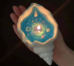 OCEAN THEMED SCENTED CANDLE SPARKLES