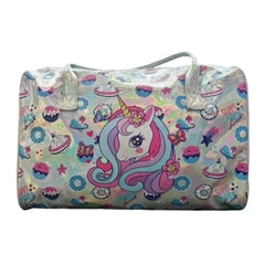 CUTE HOLOGRAPHIC DUFFEL BAG SPARKLES