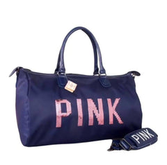P I N K TRAVEL BAG SPARKLES