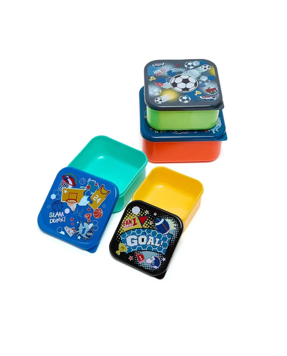 TRENDING 4 PC LUNCH BOX SET SPARKLES