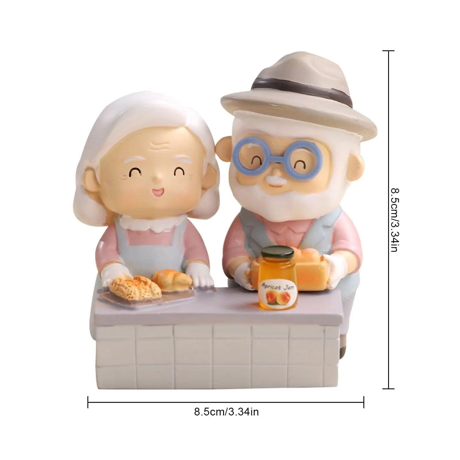 MINI LOVING COUPLE SCULPTURE SPARKLES