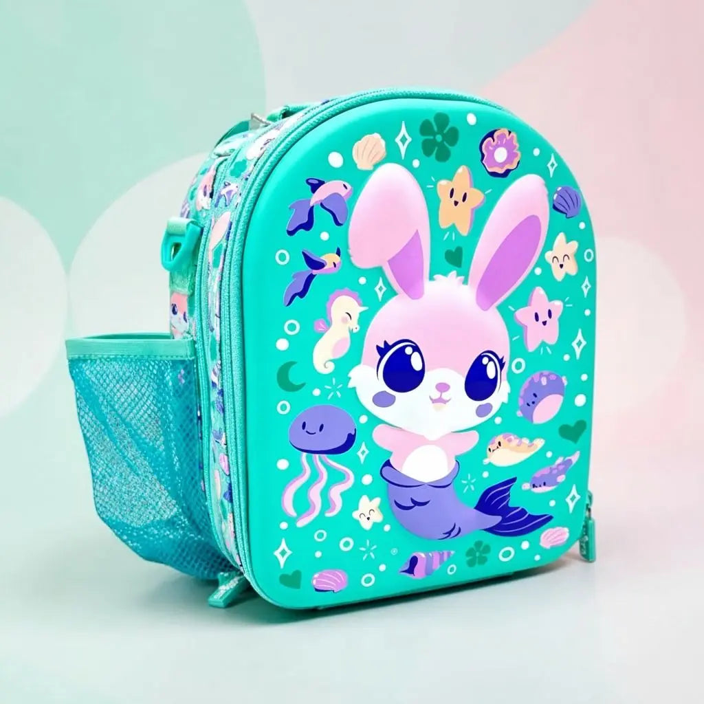 CUTE BUNNY INSULATED LUNCH BAG - Sparkles