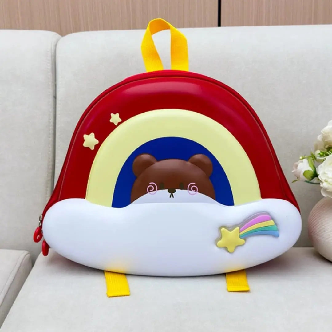 CUTE RAINBOW CLOUD BACKPACK SPARKLES