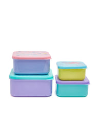 TRENDING 4 PC LUNCH BOX SET SPARKLES