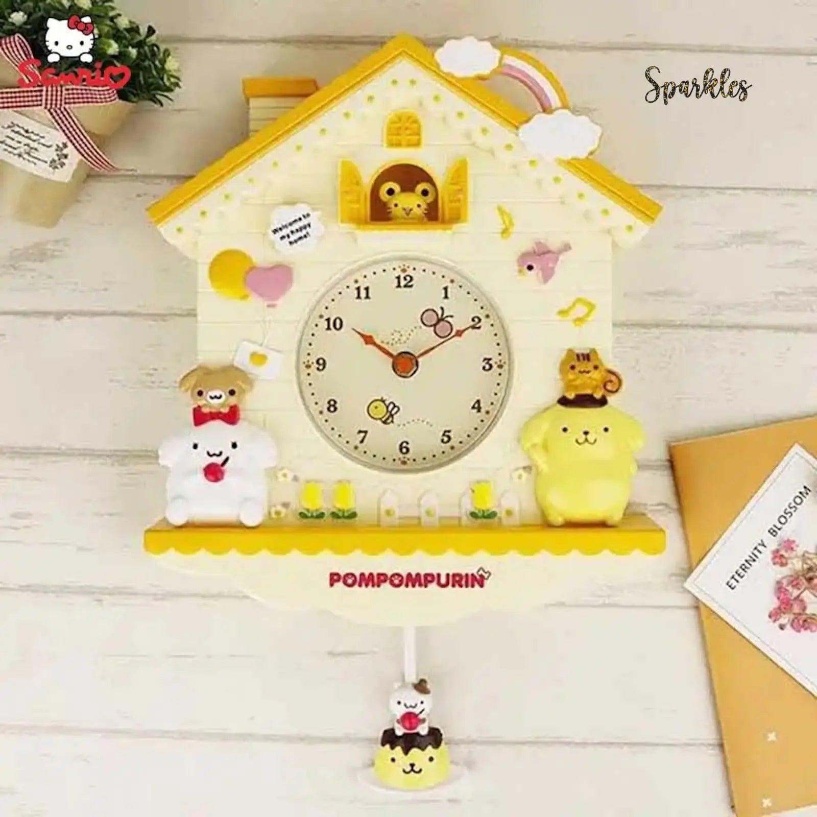 BEAUTIFUL HOUSE CLOCK SPARKLES