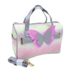 CUTE BUTTERFLY DUFFEL BAG SPARKLES