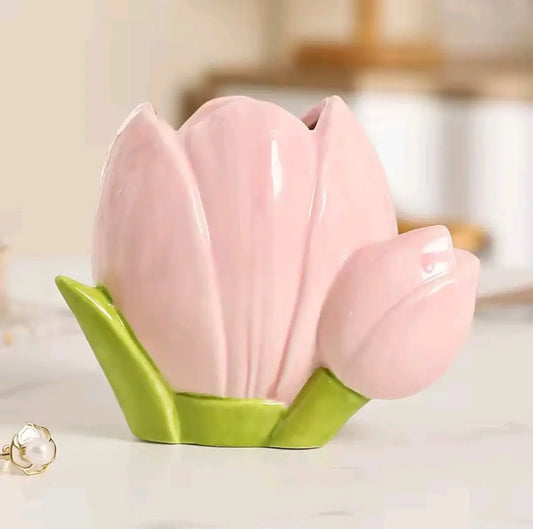 CERAMIC BRUSH HOLDER SPARKLES