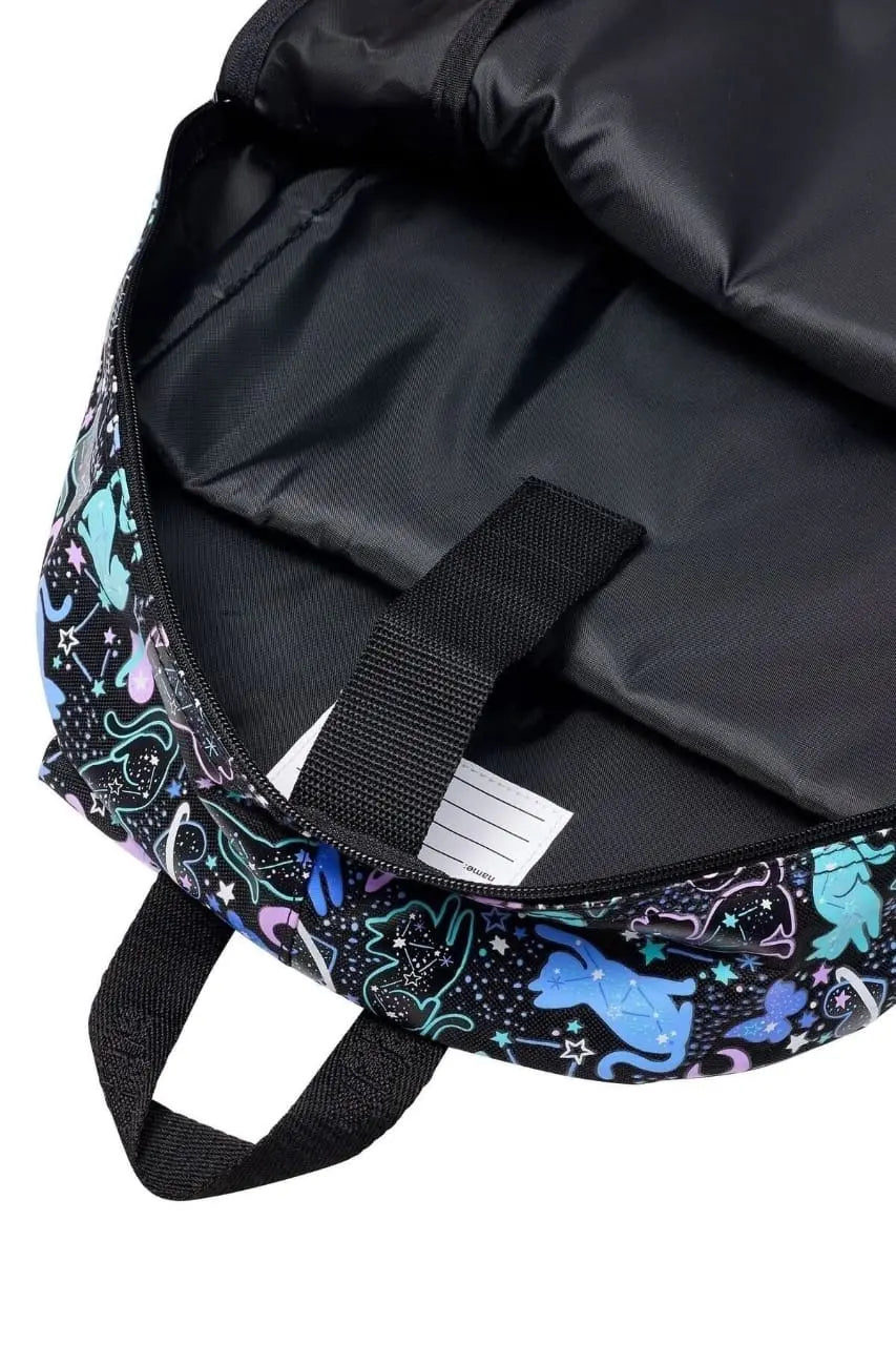 SMIGGLE BLACK CAT BACKPACK SPARKLES