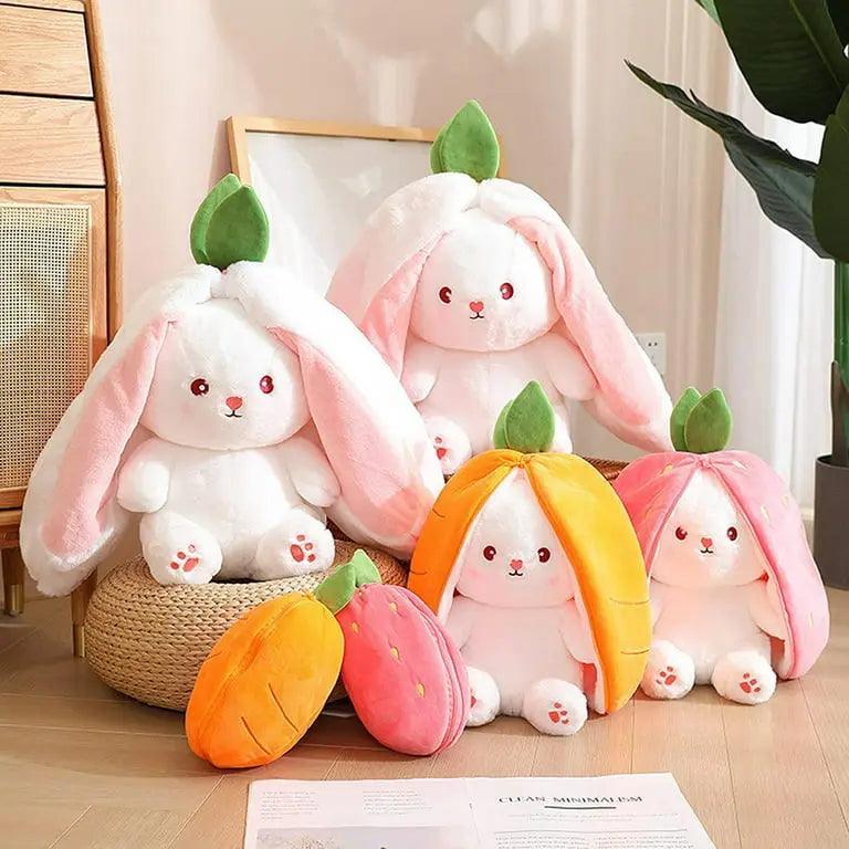 SUPPER SOFT STRAWBERRY RABBIT SOFT TOY SPARKLES