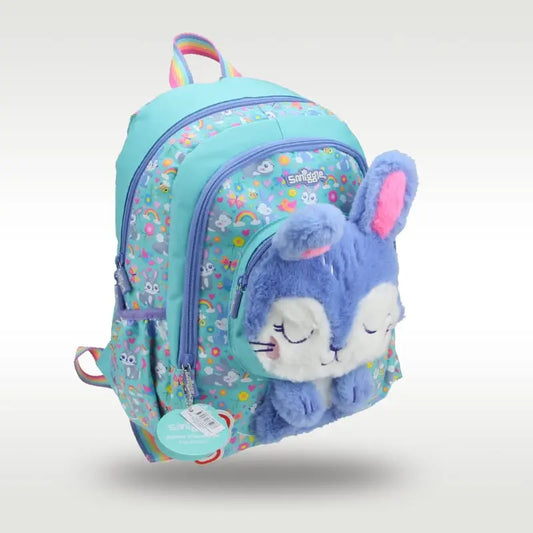 SMIGGLE PLUSH BUNNY BACKPACK SPARKLES