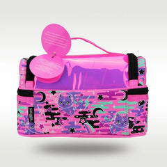 ORIGINAL SHIMMERY PINK CAT LUNCH BAG SPARKLES