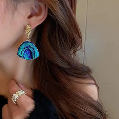 VOLCANIC ROCK EARRINGS SPARKLES