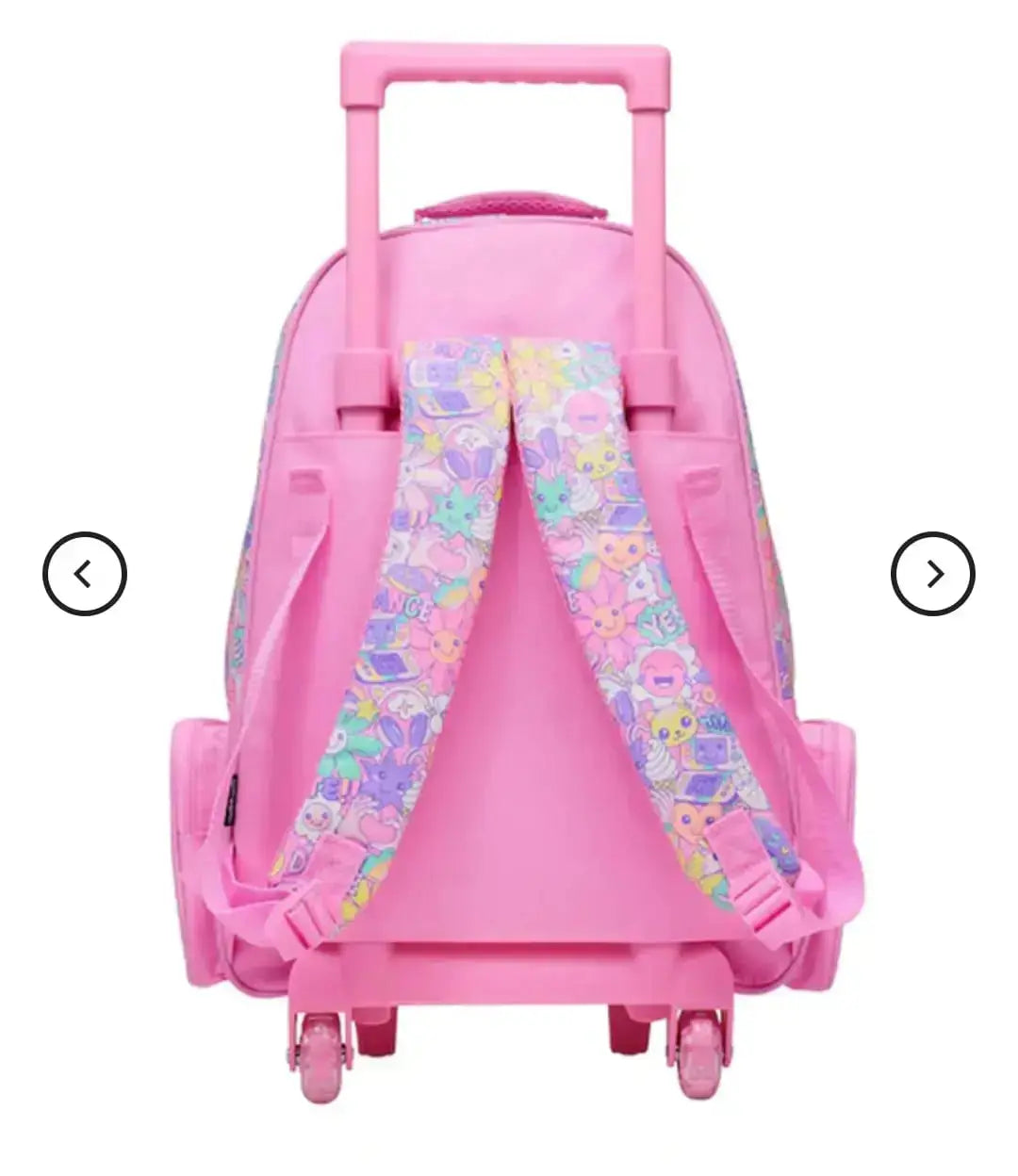 ORIGINAL RADIANT TROLLEY BACKPACK WITH LIGHT UP WHEELS SPARKLES