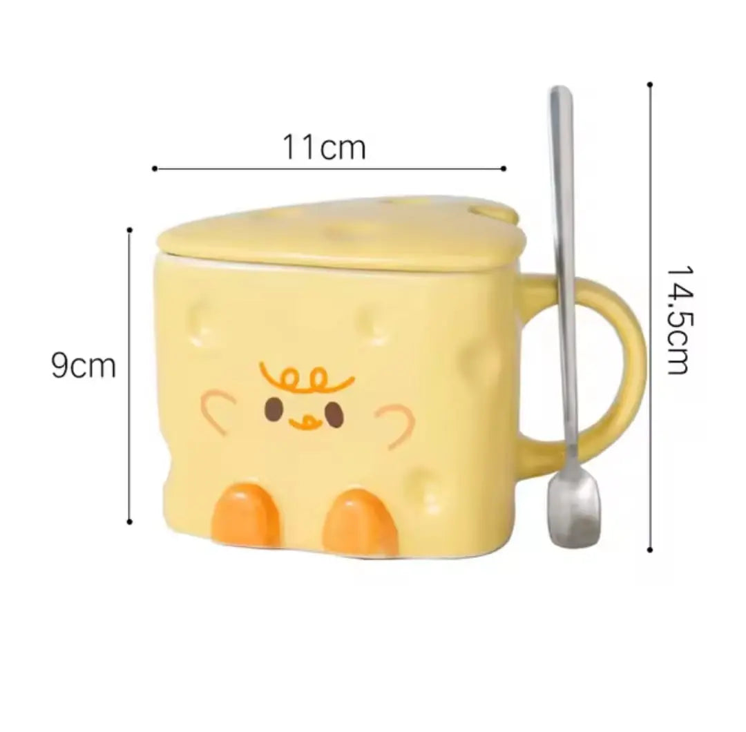 KAWAII CHEESE MUG SPARKLES