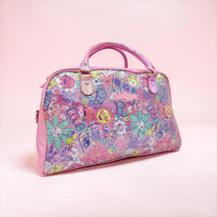 SHIMMERY PINK DUFFEL BAG