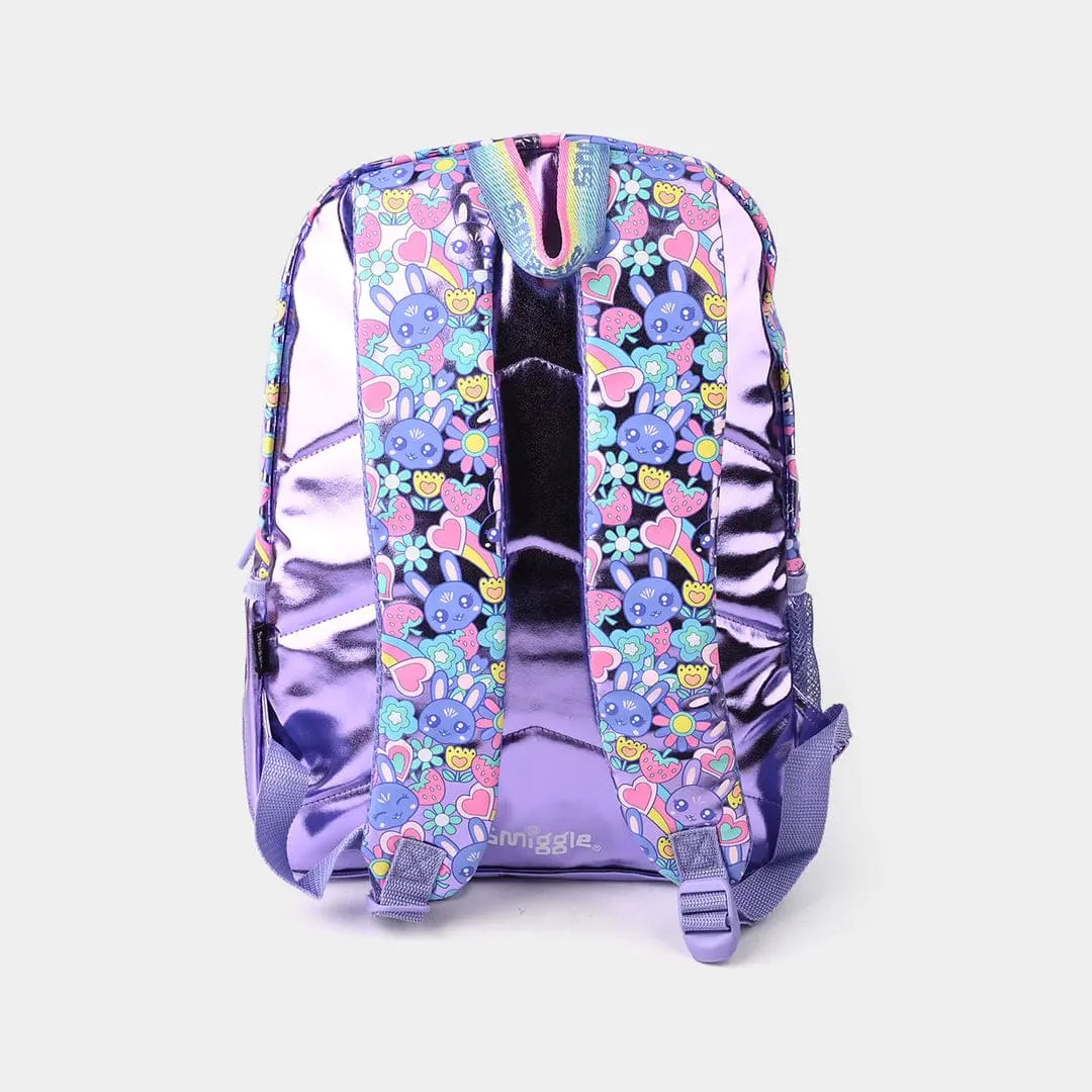 SMIGGLE PURPLE BUNNY BACKPACK SPARKLES