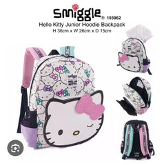 SMIGGLE JUNIOR HELLO KITTY BACKPACK SPARKLES