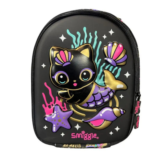 SMIGGLE BLACK CAT LUNCH BAG SPARKLES