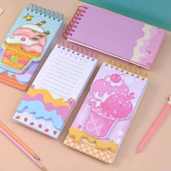 GLITTERY DESSERT NOTEPAD SPARKLES