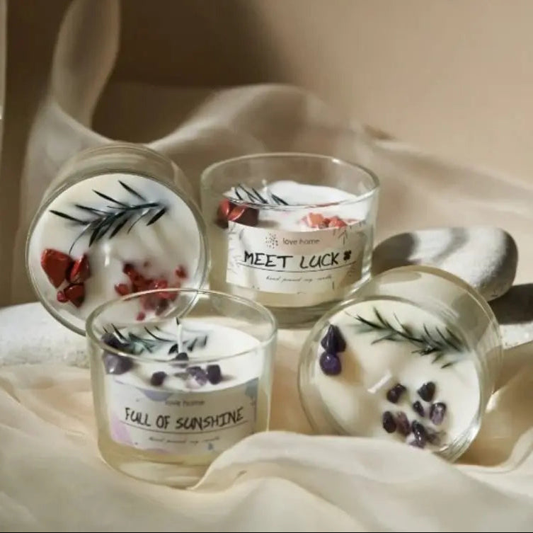 CRYSTAL CANDLES SPARKLES