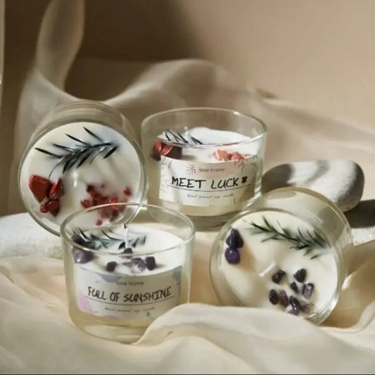 CRYSTAL CANDLES SPARKLES