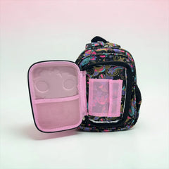 BLACK KITTY BACKPACK SPARKLES