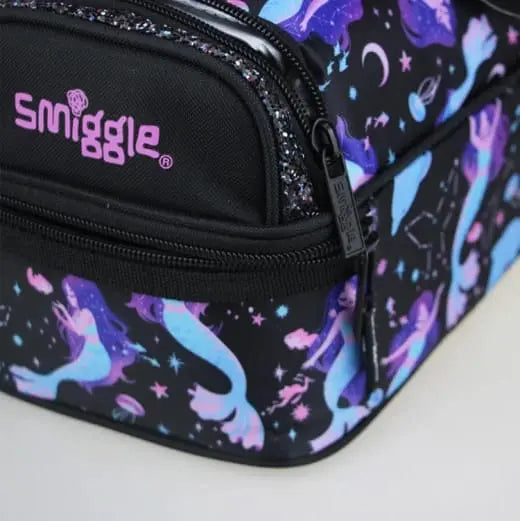 SMIGGLE BLACK CAT LUNCH BAG SPARKLES