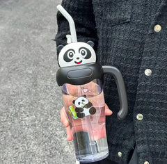 CUTE CHARACTER TUMBLER SPARKLES