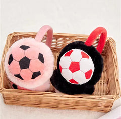 SUPER SOCCER EARMUFFS FOR WINTER - Sparkles