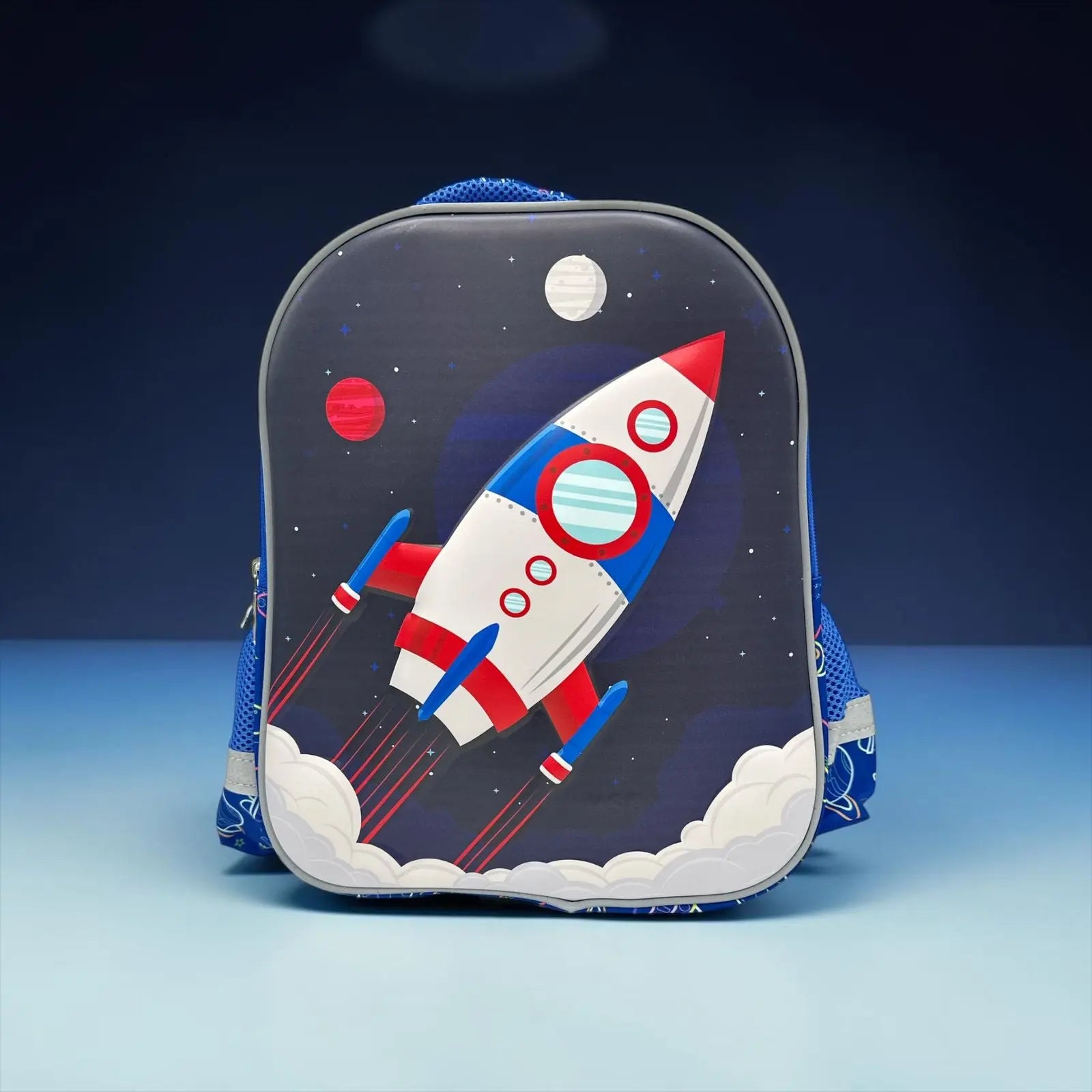SPACE ROCKET BACKPACK SPARKLES