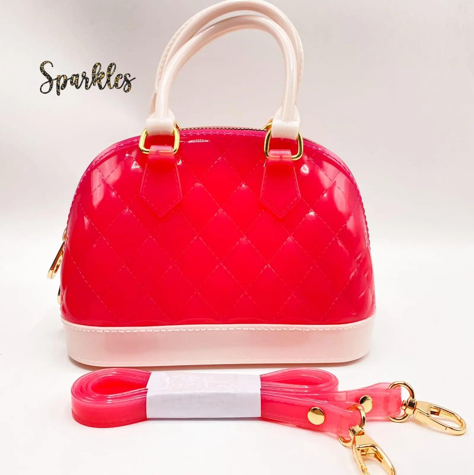 EXQUISITE QUILTED BAG SPARKLES