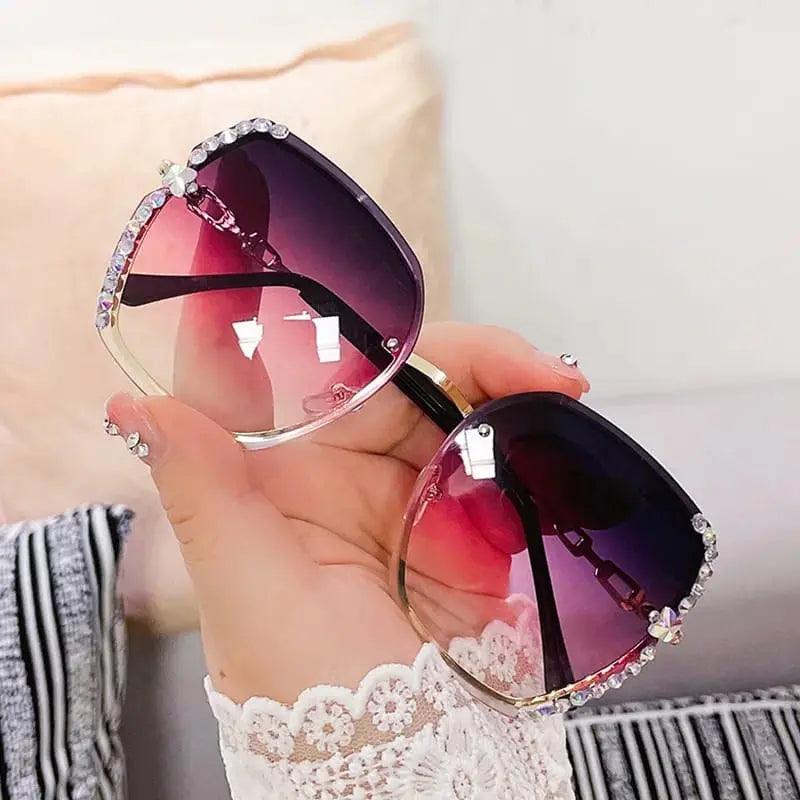 AESTHETIC RHINESTONE SUNGLASSES SPARKLES