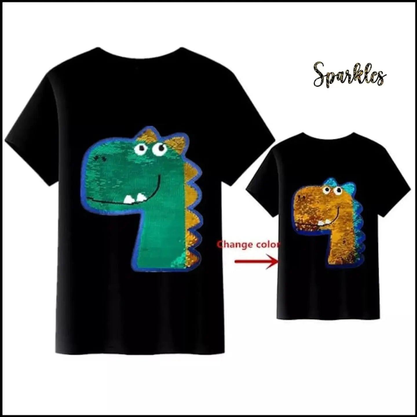 AESTHETIC DINOSAUR TEE FOR SUMMER Sparkles