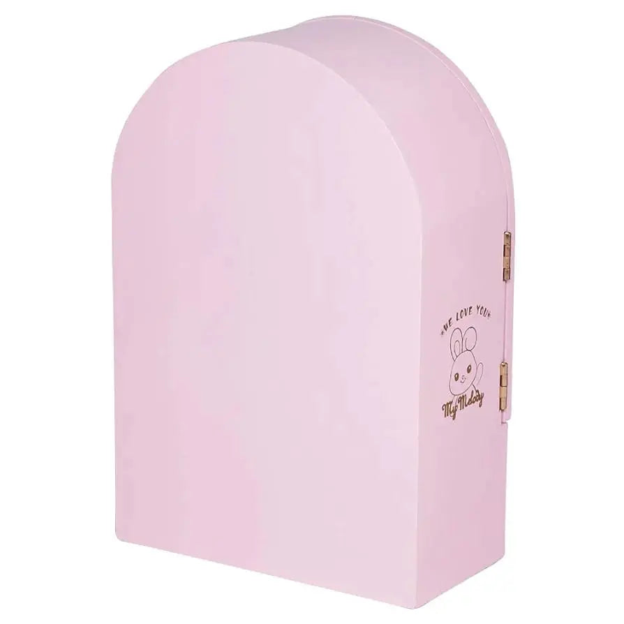 PINK JEWELLERY CABINET ORGANIZER SPARKLES