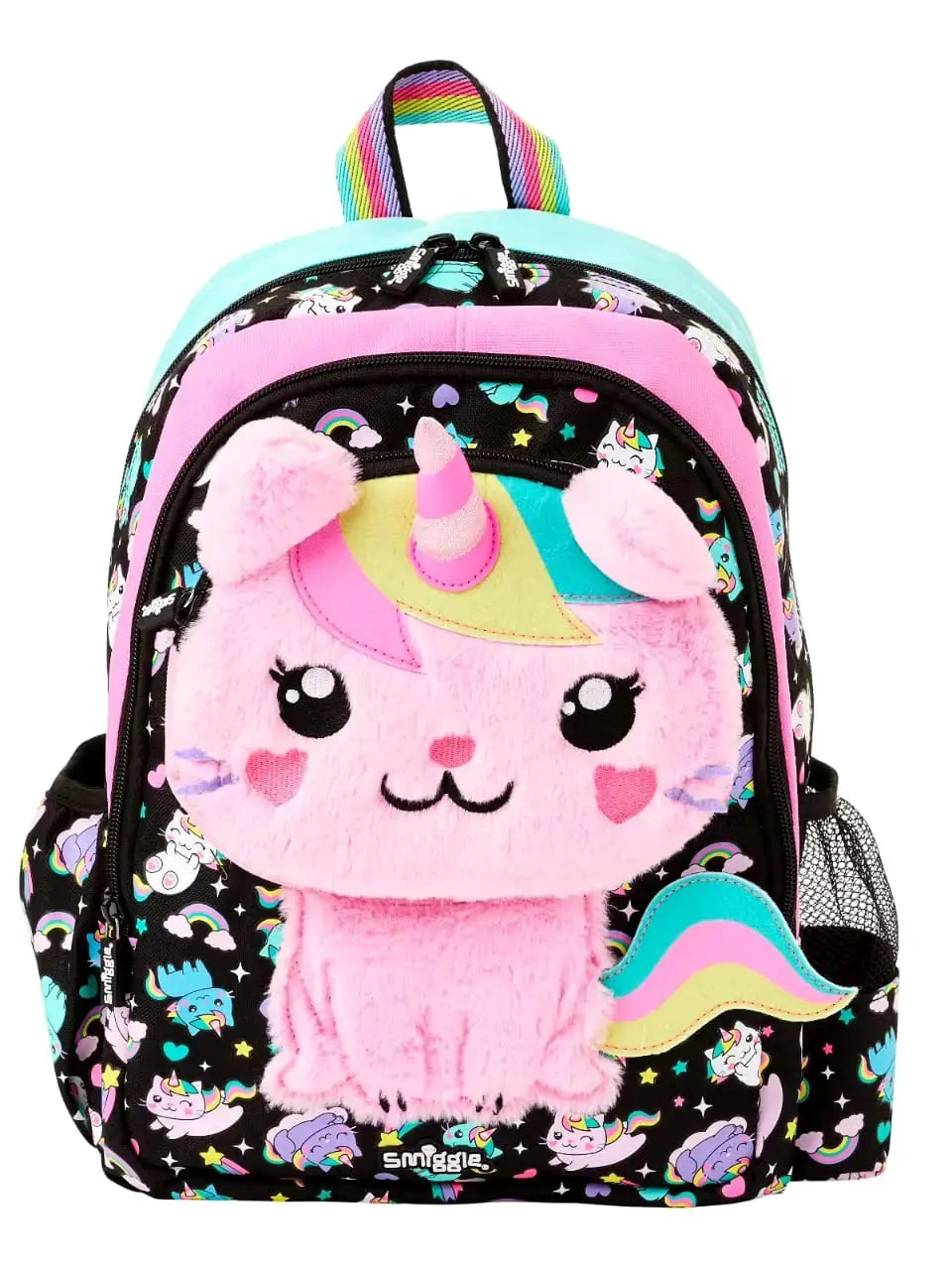 SMIGGLE PLUSH BUNNY BACKPACK SPARKLES