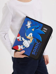 Smiggle Sonic The Hedgehog Zip It Stationery Gift Pack SPARKLES