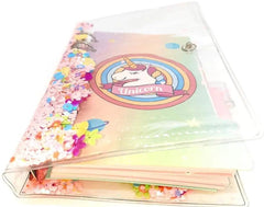 GLITTERY UNICORN NOTEPAD SPARKLES