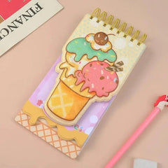 GLITTERY DESSERT NOTEPAD SPARKLES