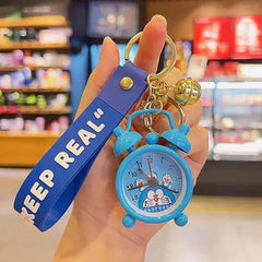 AESTHETIC ALARM CLOCK KEYCHAIN SPARKLES