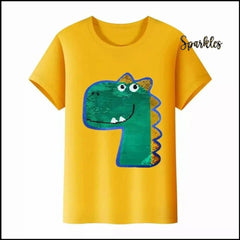 AESTHETIC DINOSAUR TEE FOR SUMMER Sparkles