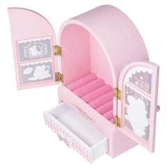 PINK JEWELLERY CABINET ORGANIZER SPARKLES