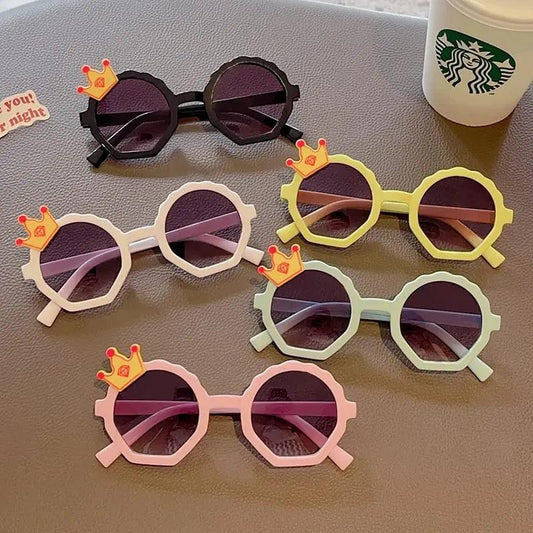 TRENDY CROWN SUN GLASSES SPARKLES