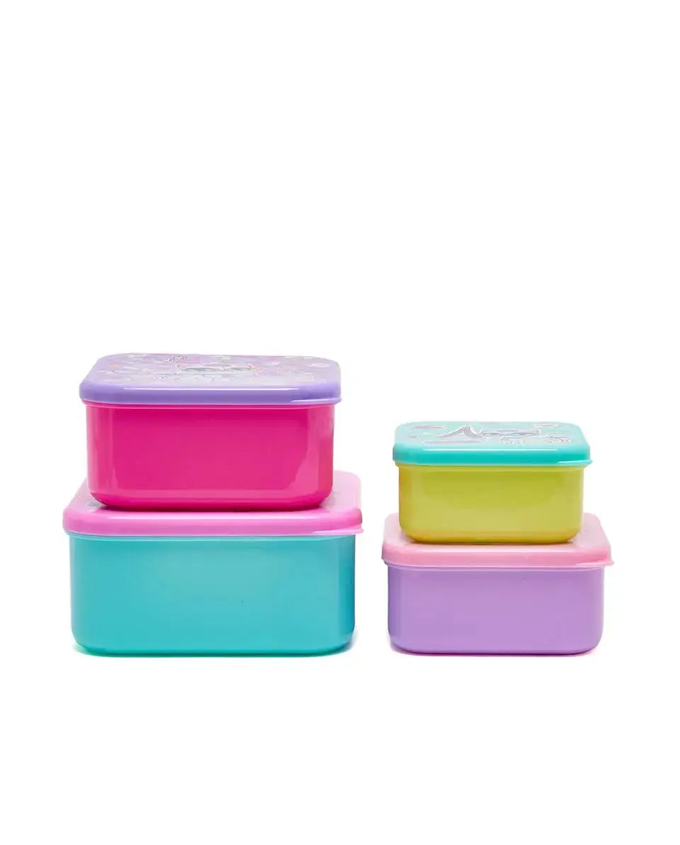 TRENDING 4 PC LUNCH BOX SET SPARKLES
