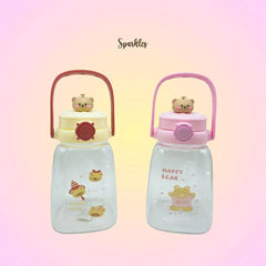 HAPPY BEAR WATER BOTTLE SPARKLES
